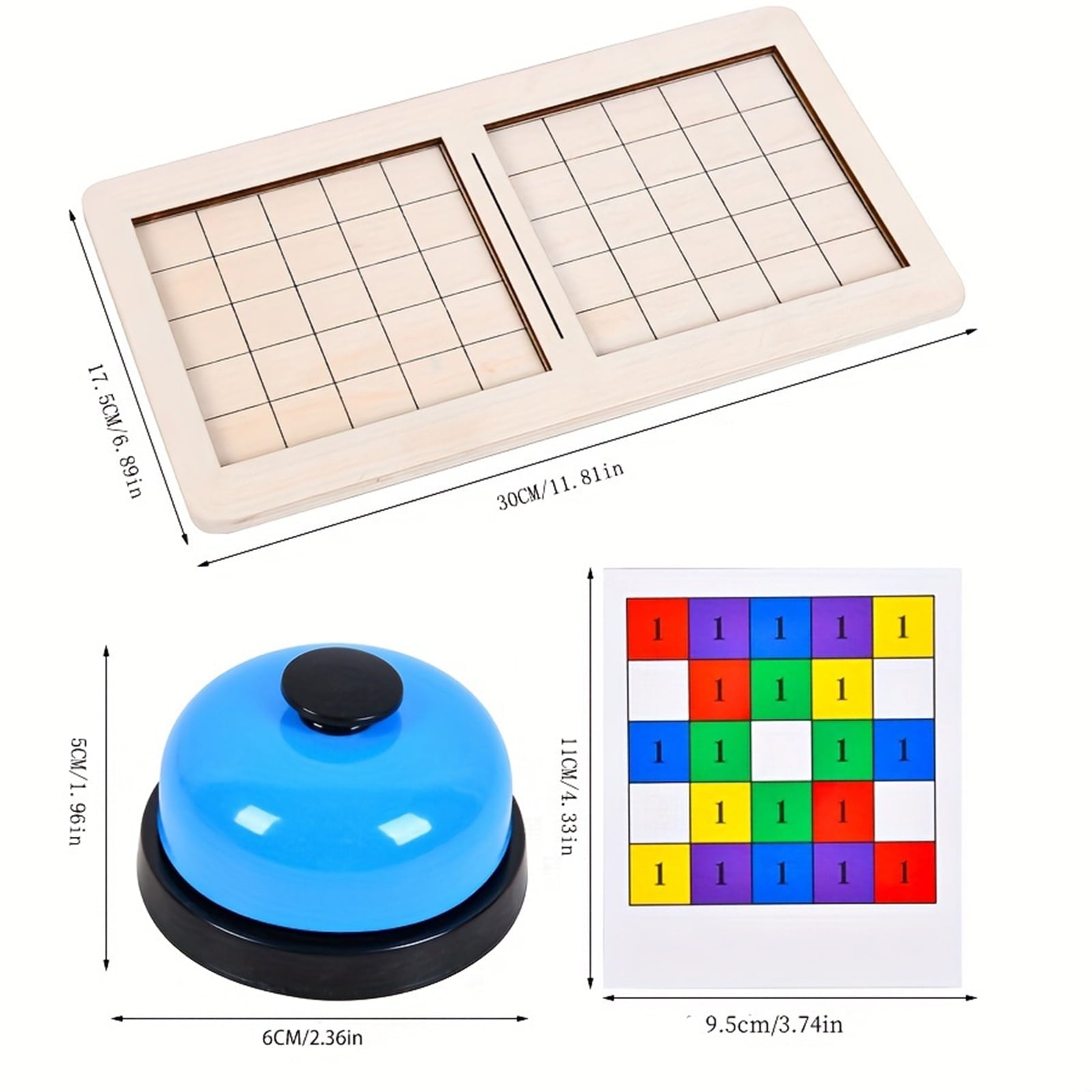 YATAV Brain Teaser Puzzles,Wooden Blocks Logic Game with Challenges -