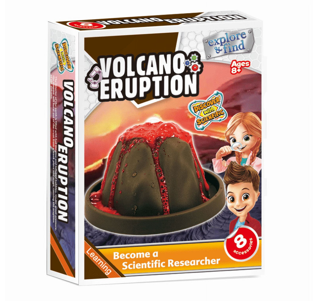 DIY Educational Science Kits - Volcano Eruption