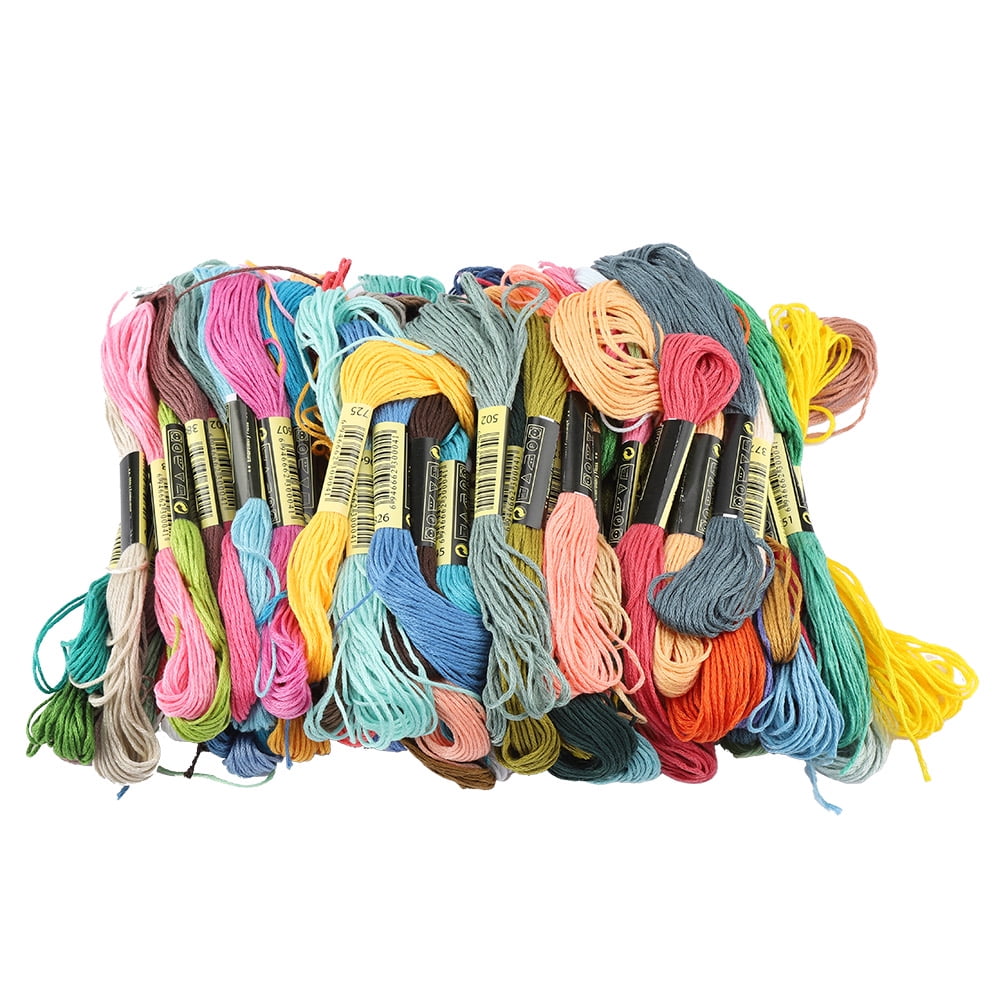 Riousery 100Pcs DIY Crafts Colorful Embroidery Pen Punch Needle Kit, S