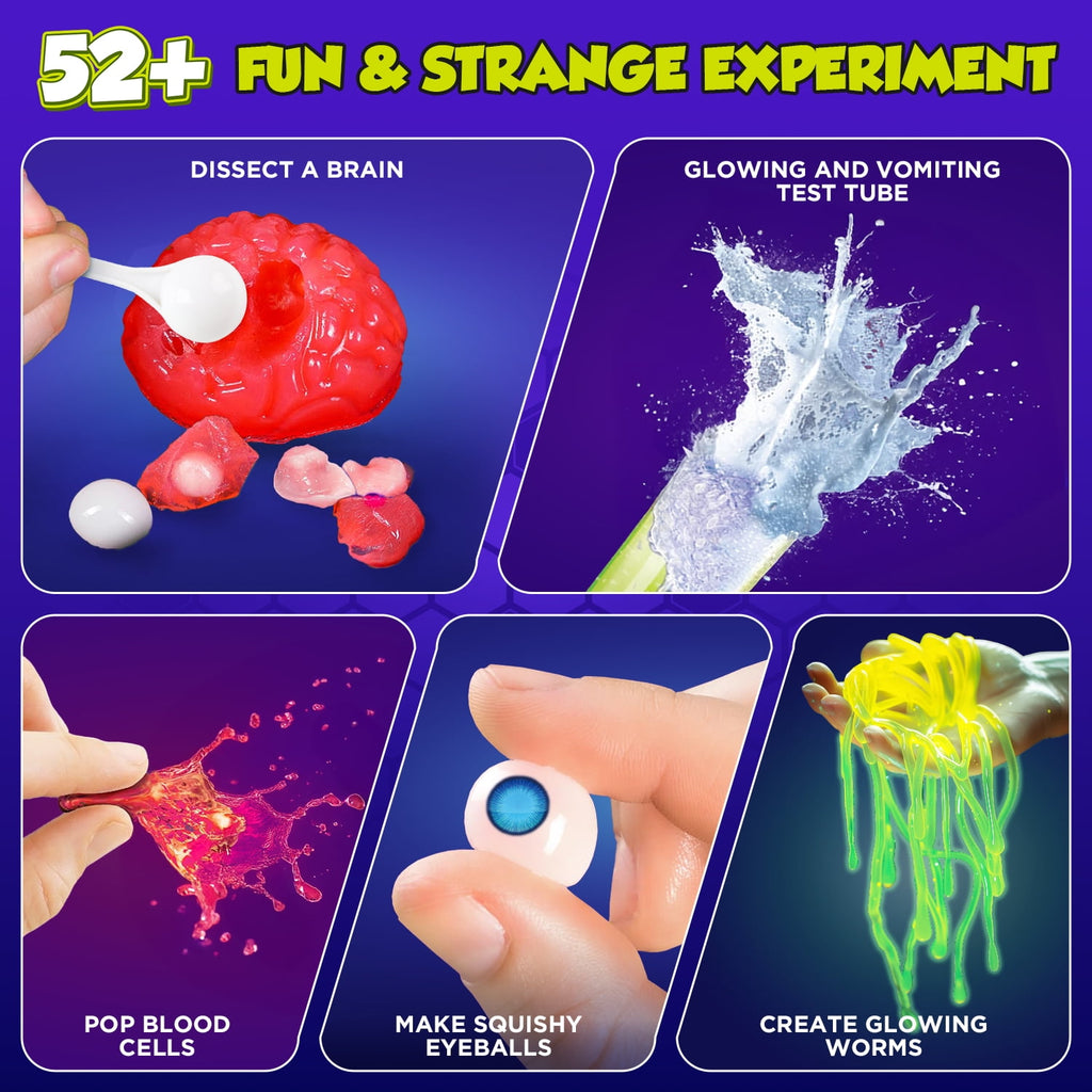 Huge Wave Science Kit for Kids Ages 4-12, 52+ STEM Educational Experim