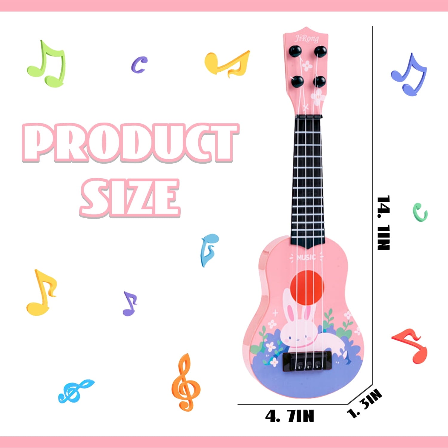 Kids Guitar Toy, Musical Instruments for Kids, Toddler Guitar for Girl