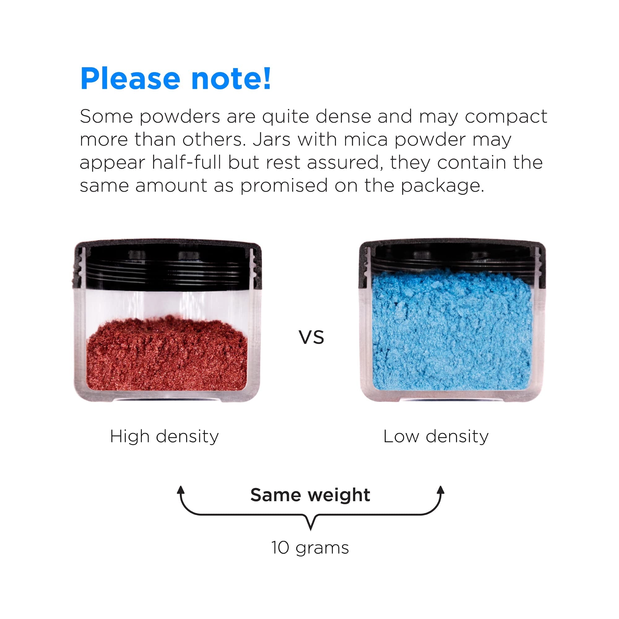 Rolio Mica Powder - Pearlescent Pigment Powder - Mixing and Color Blen