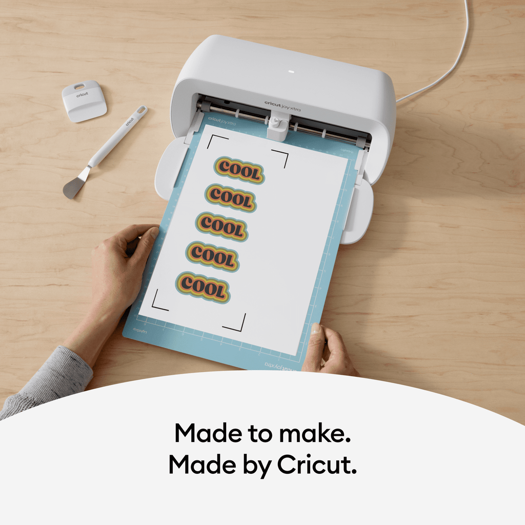 Cricut® Printable Vinyl - US Letter (12 ct), 8.5" x 11",White