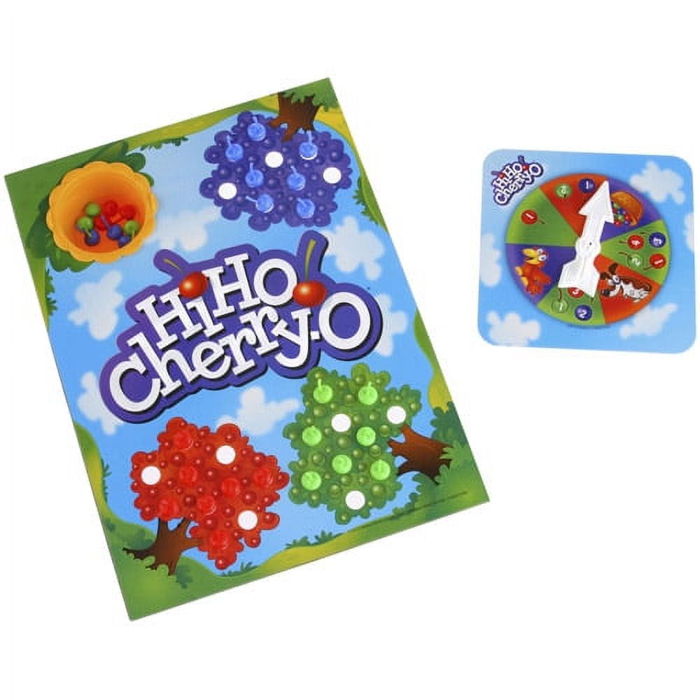 Hasbro Gaming Hi Ho! Cherry-O Board Game, Counting and Numbers Game fo