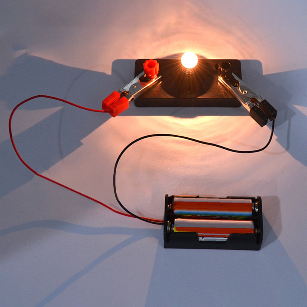 Elainilye Electric Circuit Bulb Kit Educational Montessori Learning Ki