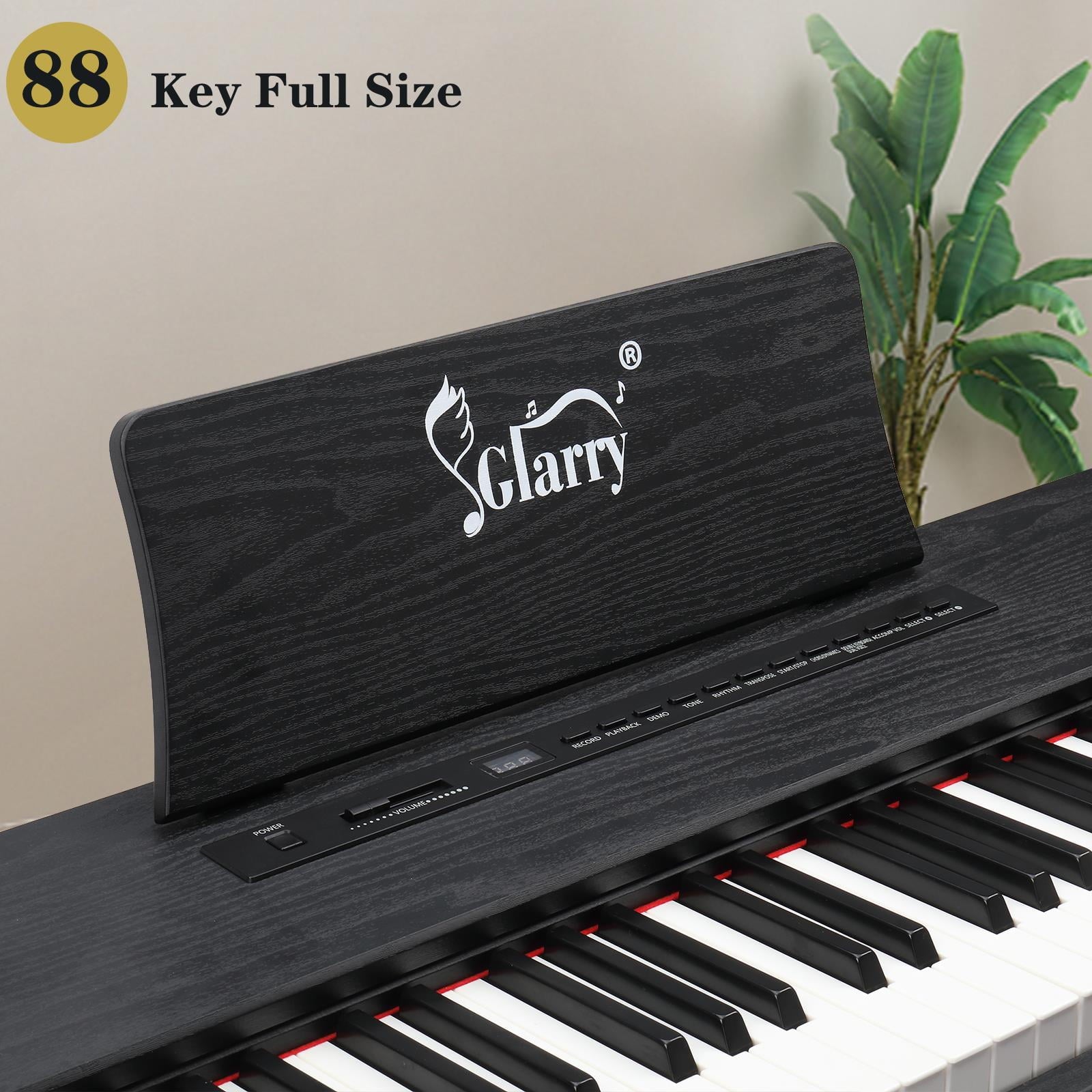 Zimtown Digital Piano 88-Key Home Full Weighted Hammer Heavy Action fo