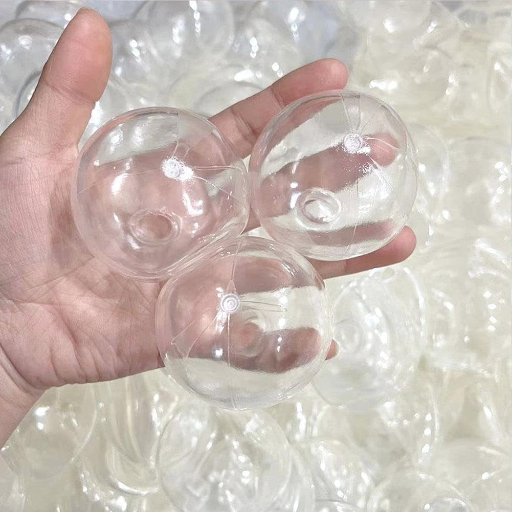 12 Pcs DIY Stress Ball Making Kit – Empty Squishy Skins – Crunchy