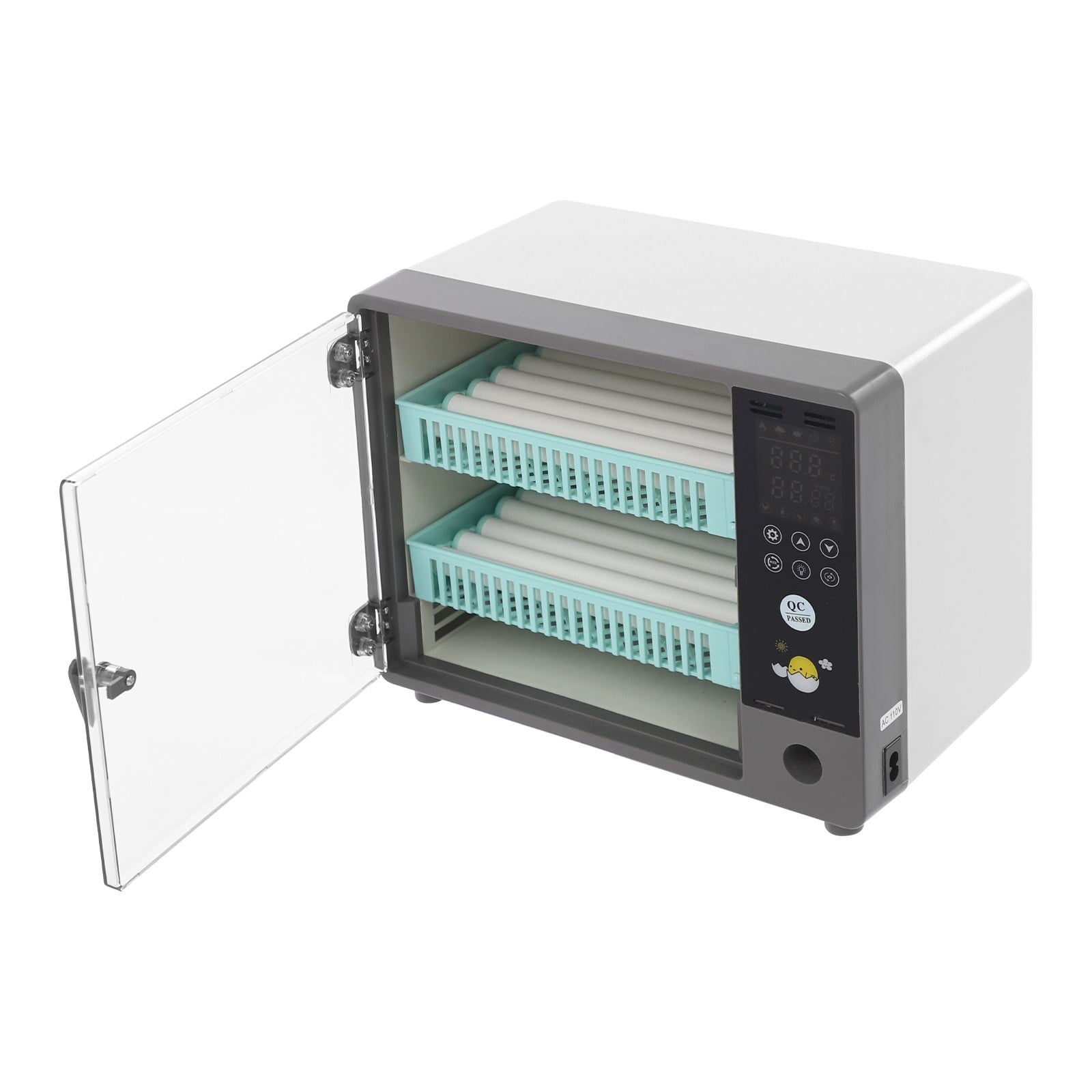 ToppiJoy 55W 24 Egg Incubator, Egg Incubator with 90 Minutes Automatic