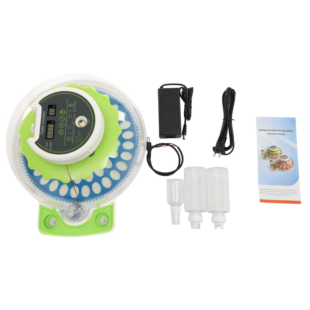 ToppiJoy 60 Quail Egg Incubator with LED Display & LED Light, 50-104°