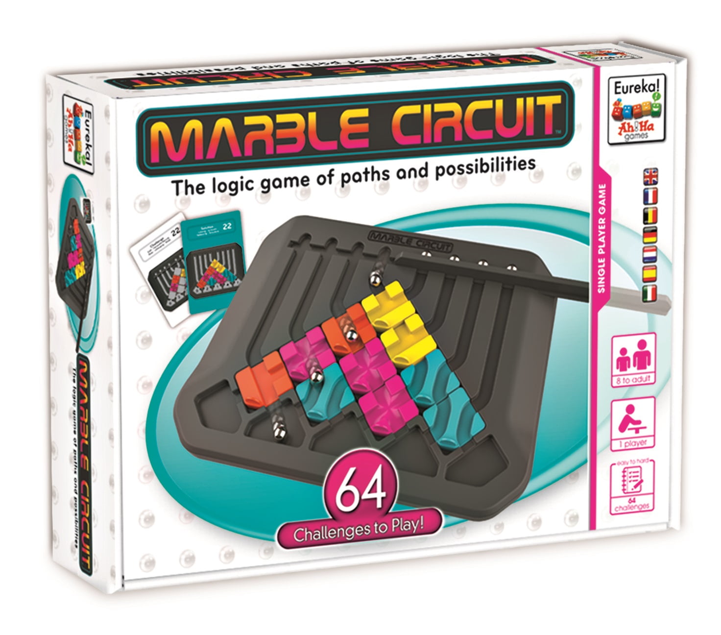 Marble Circuit IQ Maze Game - By Ah!Ha Games