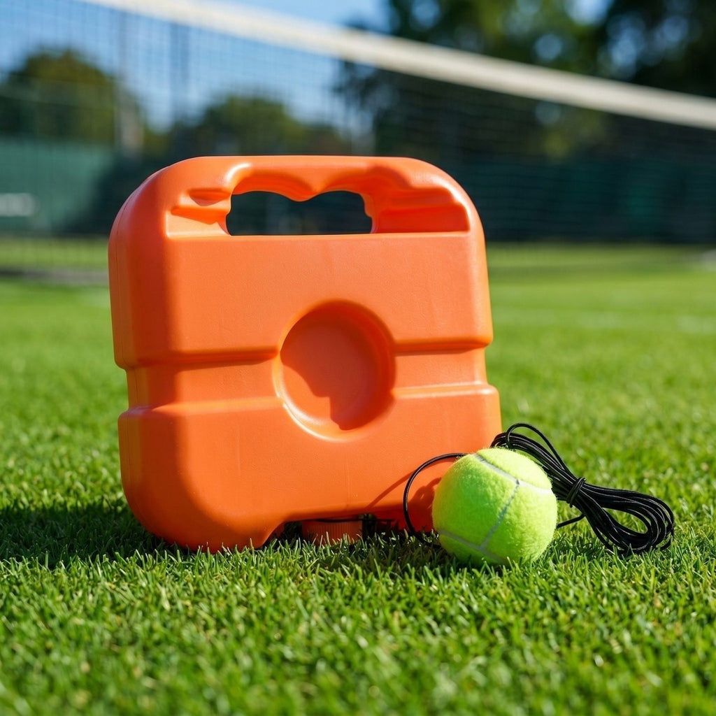 YingYouFu Tennis Training Equipment with Base and Rope, Rebound Ball T