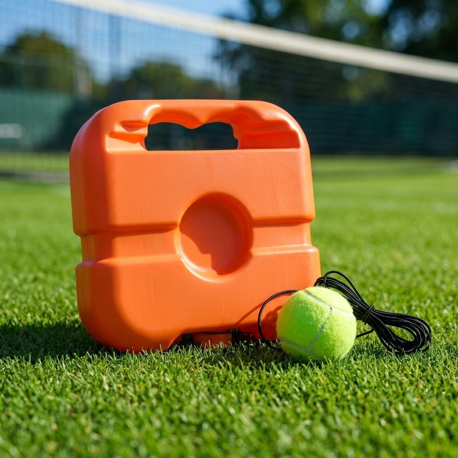 YingYouFu Tennis Training Equipment with Base and Rope, Rebound Ball T