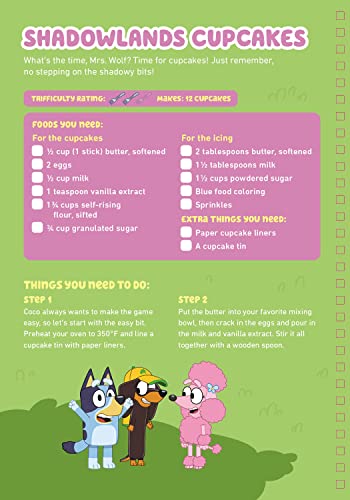 Bluey and Bingo's Fancy Restaurant Cookbook: Yummy Recipes