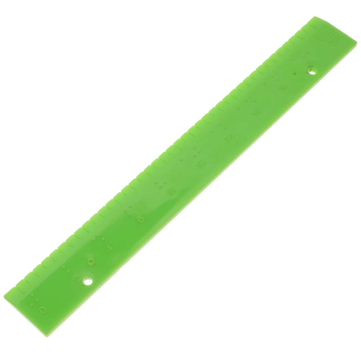 Ipetboom Braille Ruler for the Visually Impaired, Tactile Measuring Tool