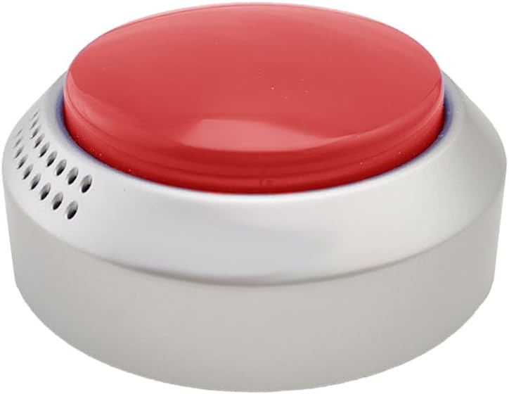 Talking Clock Button for The Blind, Elderly or Visually impaired (English)