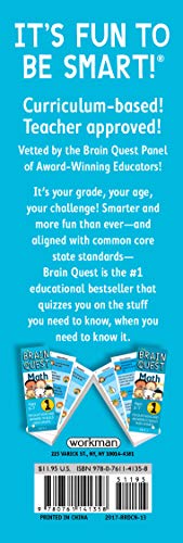 Brain Quest Grade 1 Math, Revised 2nd Edition by Martinelli