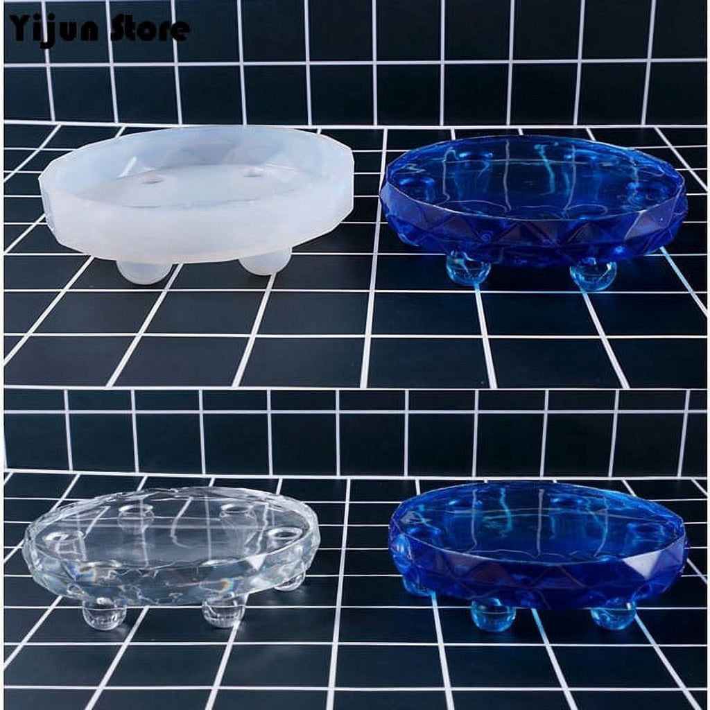New Mini Resin Table Mold Silicone Mold Epoxy Mold Exhibition Table Mo
