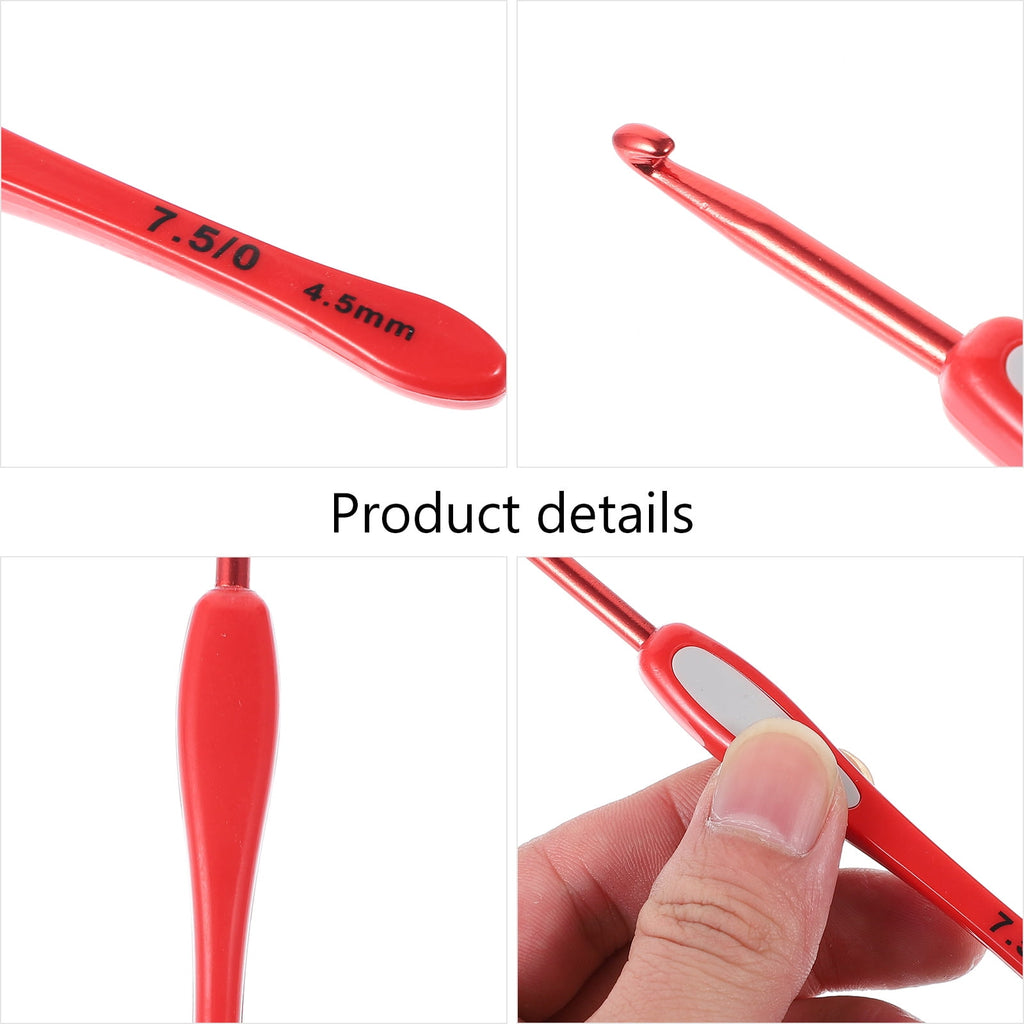 LIYUNMIAO Ergonomic Crochet Hooks Set for Arthritis & Beginners