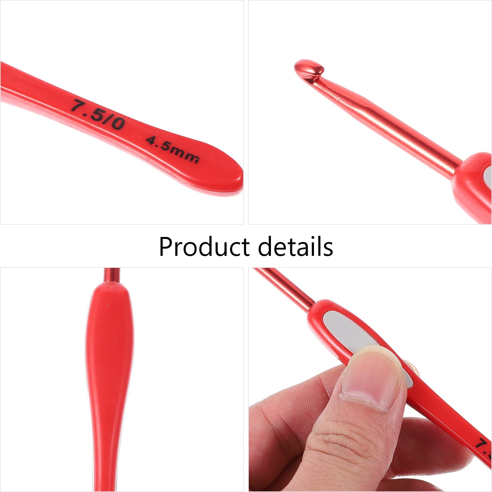 LIYUNMIAO Ergonomic Crochet Hooks Set for Arthritis & Beginners