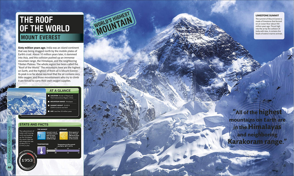 DK Super Nature Encyclopedias: Super Earth Encyclopedia (Hardcover)