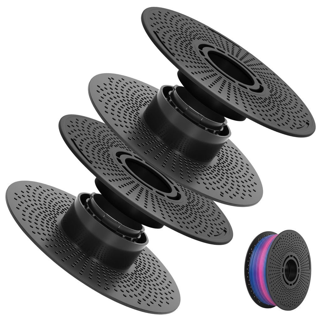 TMWEFUSC PLA 3D Printer Filaments with 2 Pieces for Bambu Lab P1S P1P