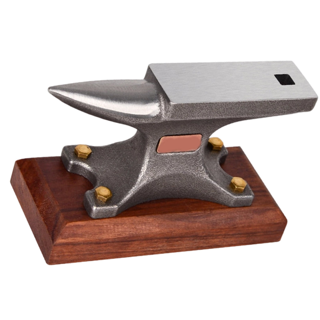 Carbon Steel Anvil Tool with Stable Base for Silversmithing, Blacksmit