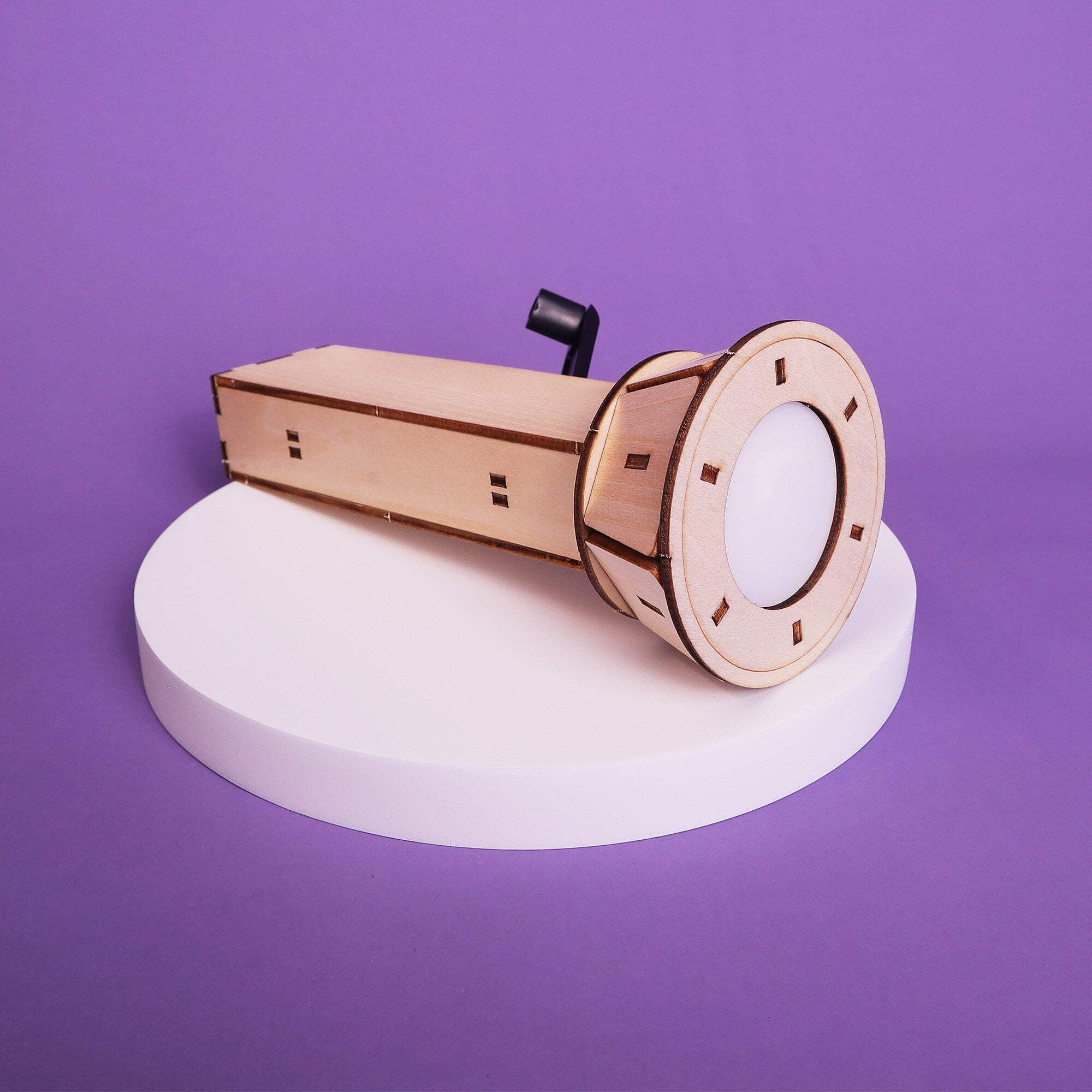 Hand-Crank Flashlight DIY Kit, Educational STEM Toy, Educational STEM