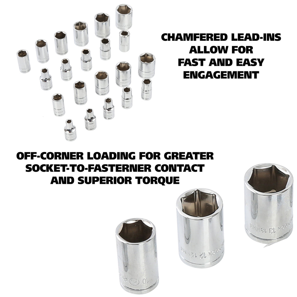 GreatNeck Mechanic's Tool Set, 30 Pieces, for Routine Auto Mainenance