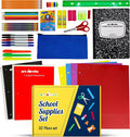 4E's Novelty 44 Piece Schools Supplies Kit, Back to School Supply Box