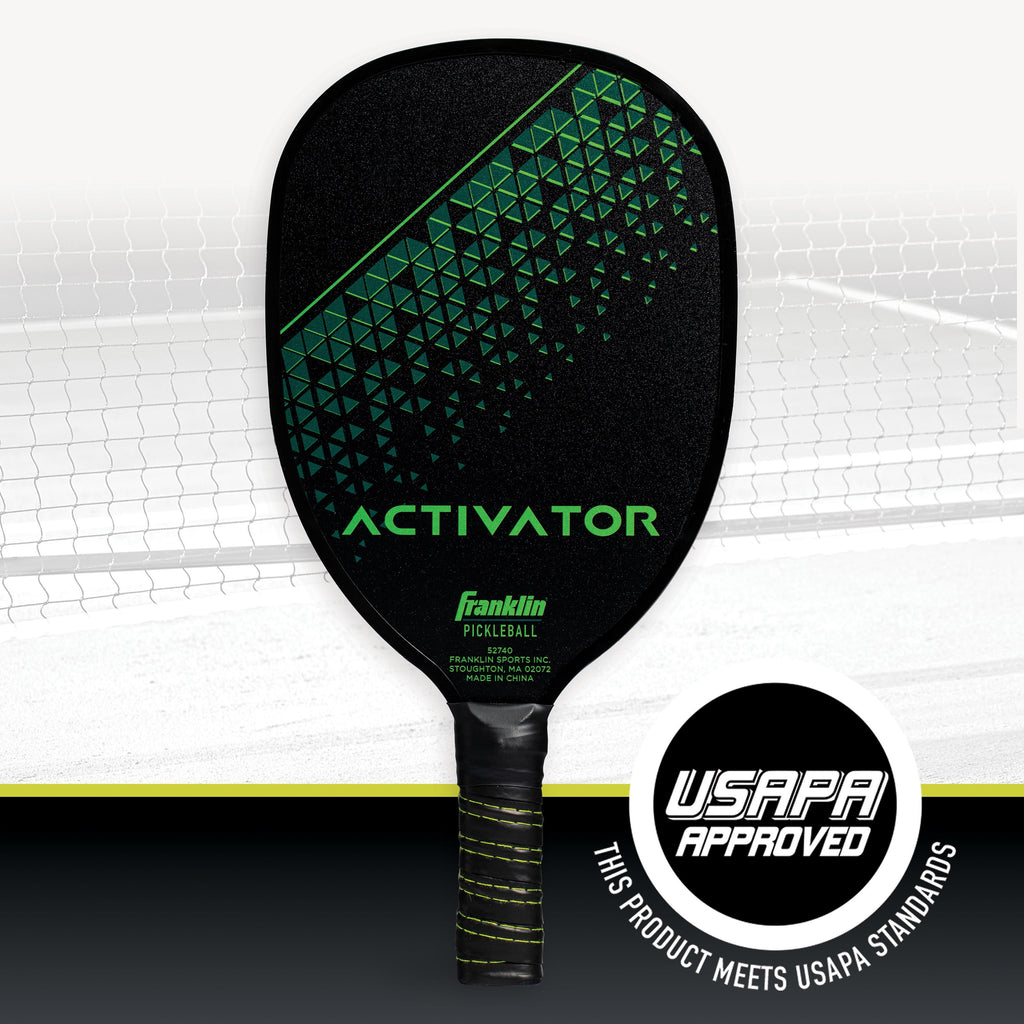 Franklin Sports Activator Pickleball Paddle - Wood 13mm Core Racket -