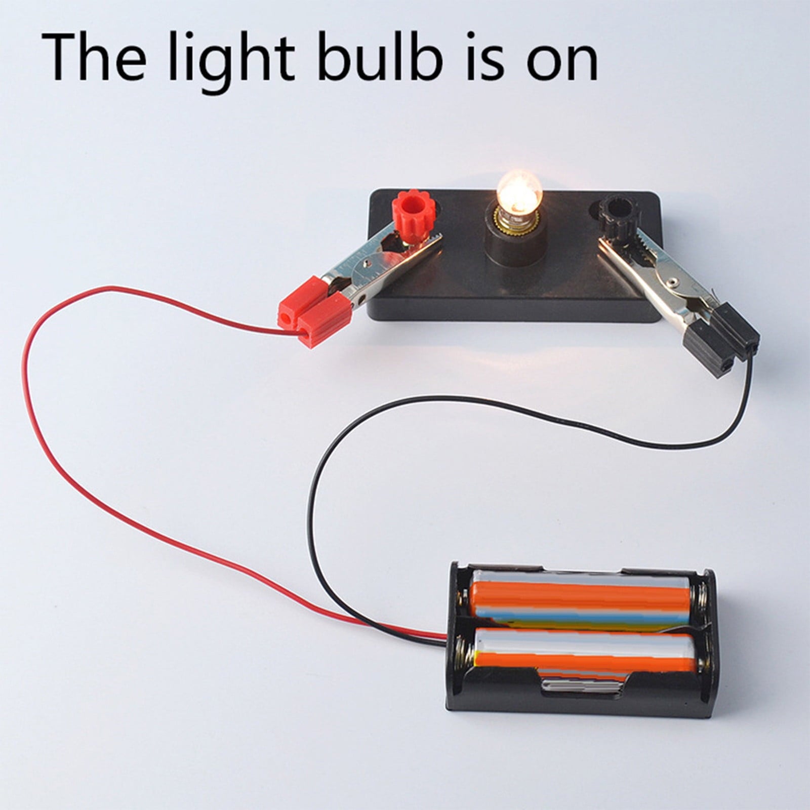 Elainilye Electric Circuit Bulb Kit Educational Montessori Learning Ki