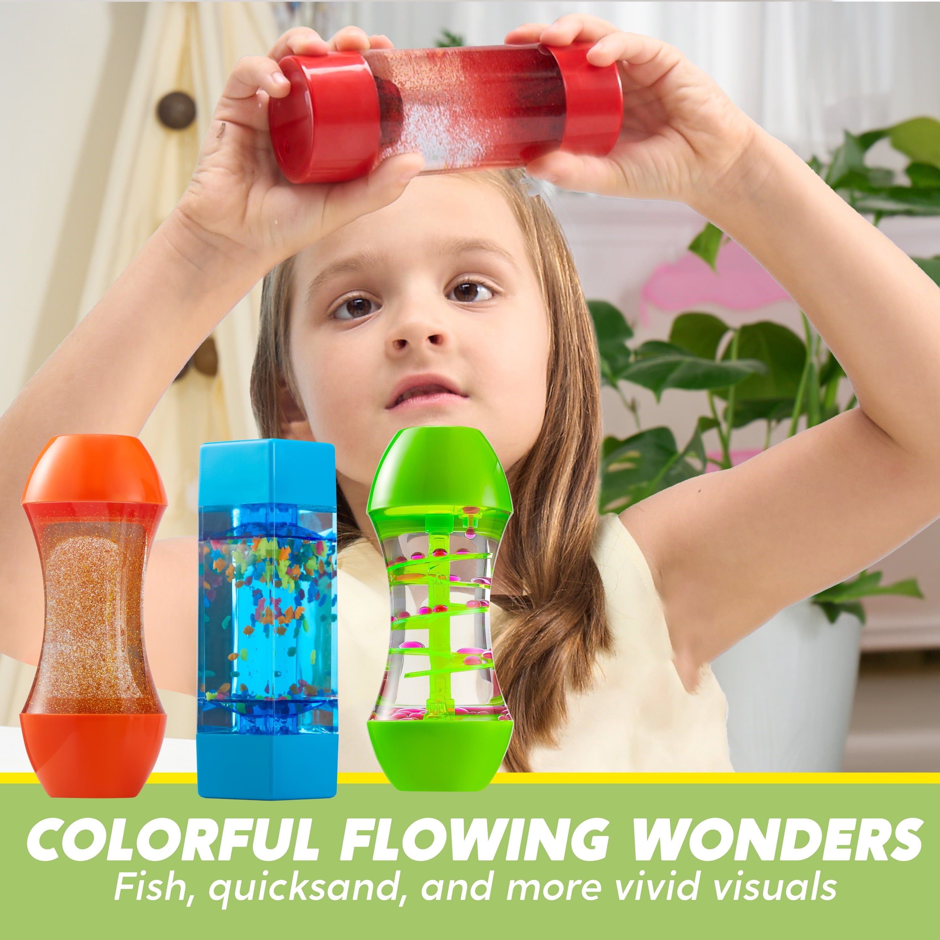 Four Pack Sensory Tubes