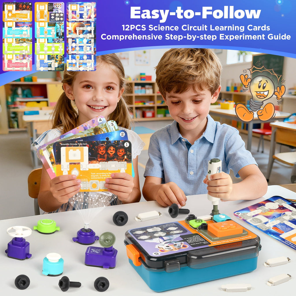HopeRock Science Kit for Kids, 58PCS Toys for Boy 8-11 Years, Physics
