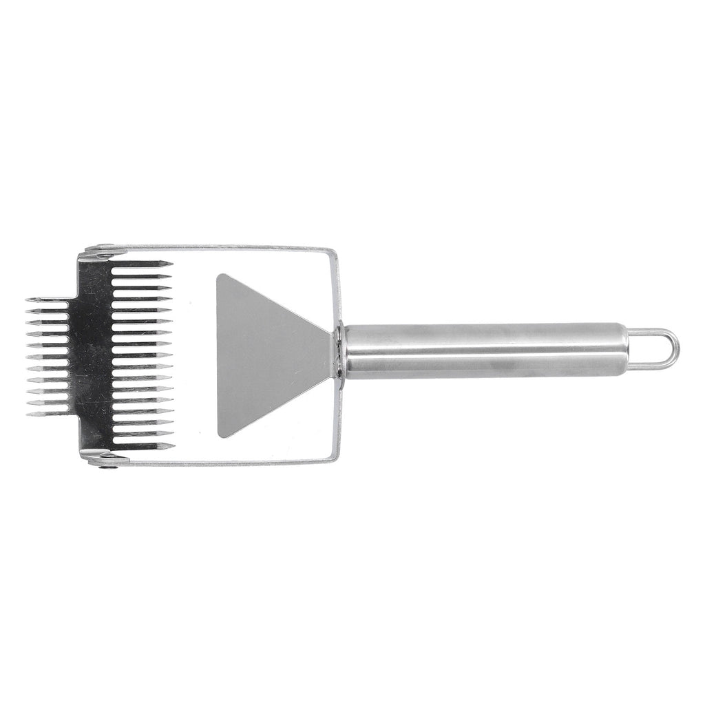 Double-Headed Honey Cutting Fork Scraper for Beehives, Stainless Steel