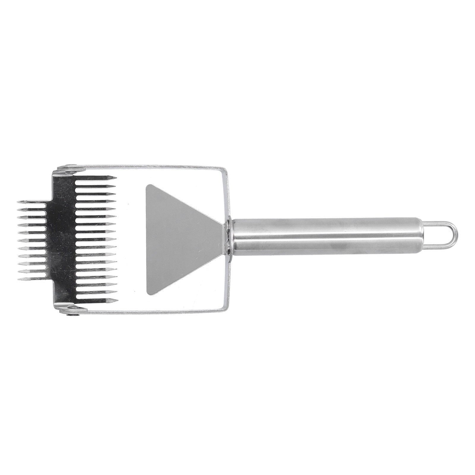 Double-Headed Honey Cutting Fork Scraper for Beehives, Stainless Steel