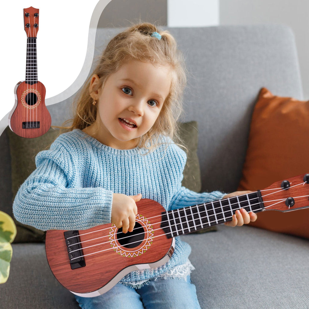 Tarmeek Boys Girls Toy Ukulele,Guitar Musical Toy with Nylon Strings P