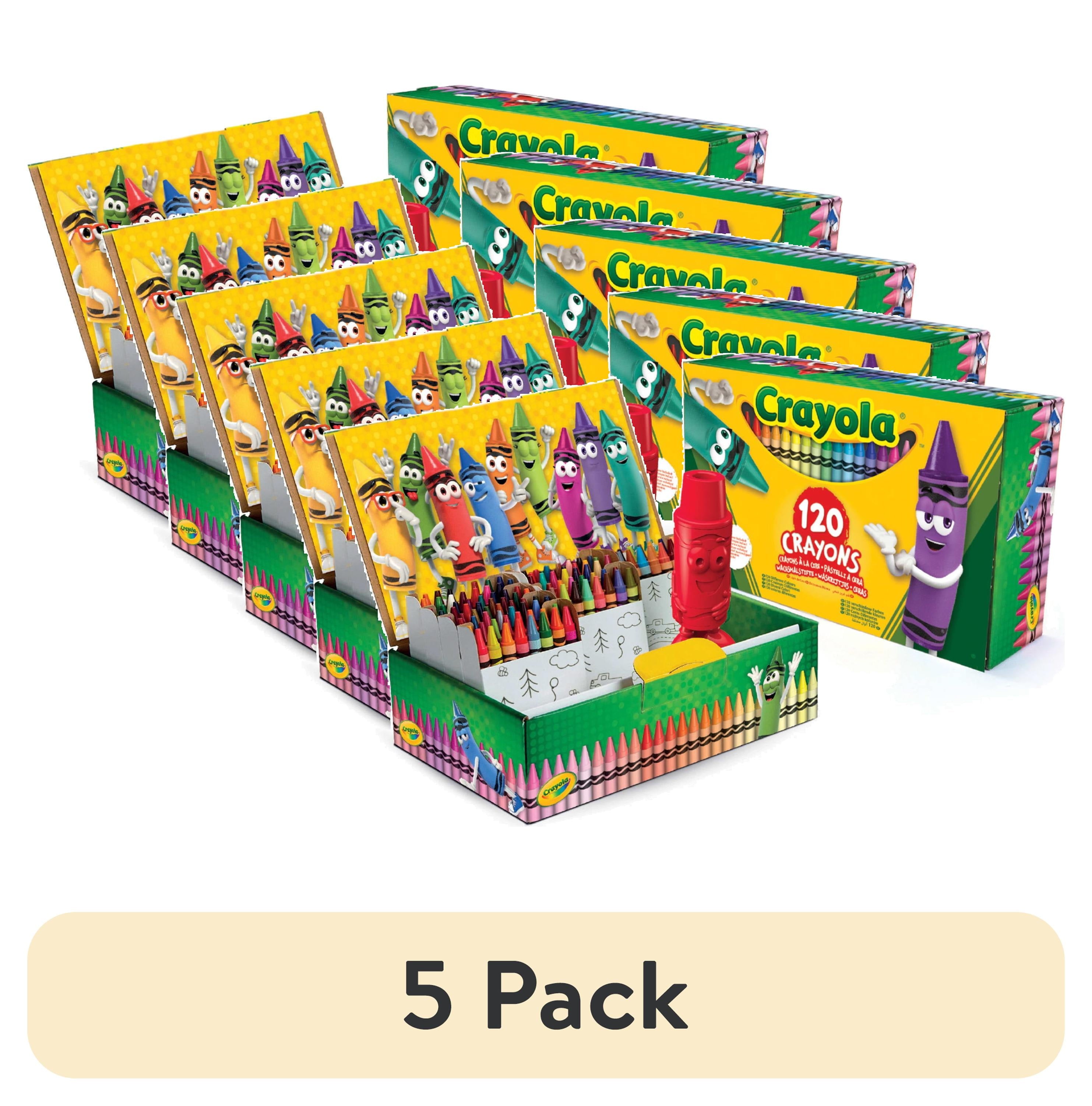Crayola Giant Box of Crayons, 120-Colors