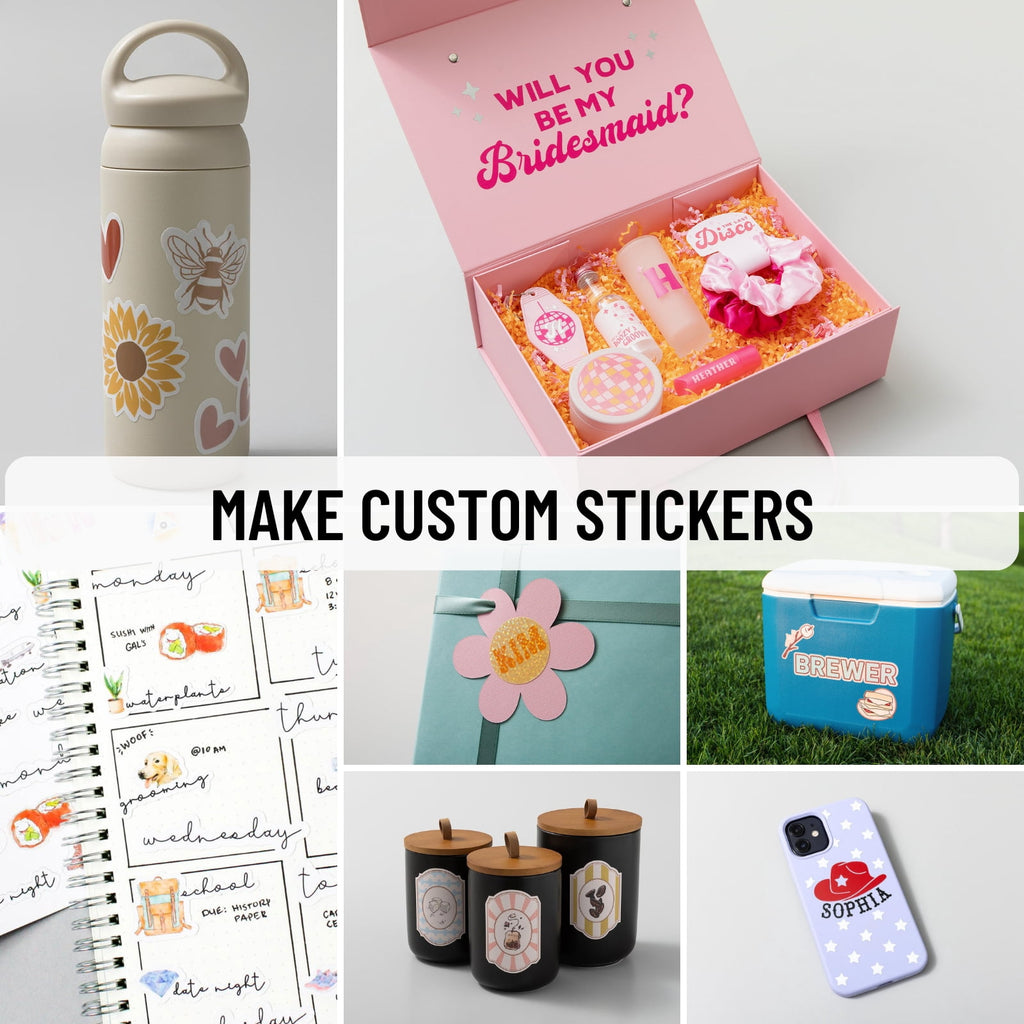 Cricut Maker 4 Cutting Machine - Ultimate Sticker Making Bundle for St