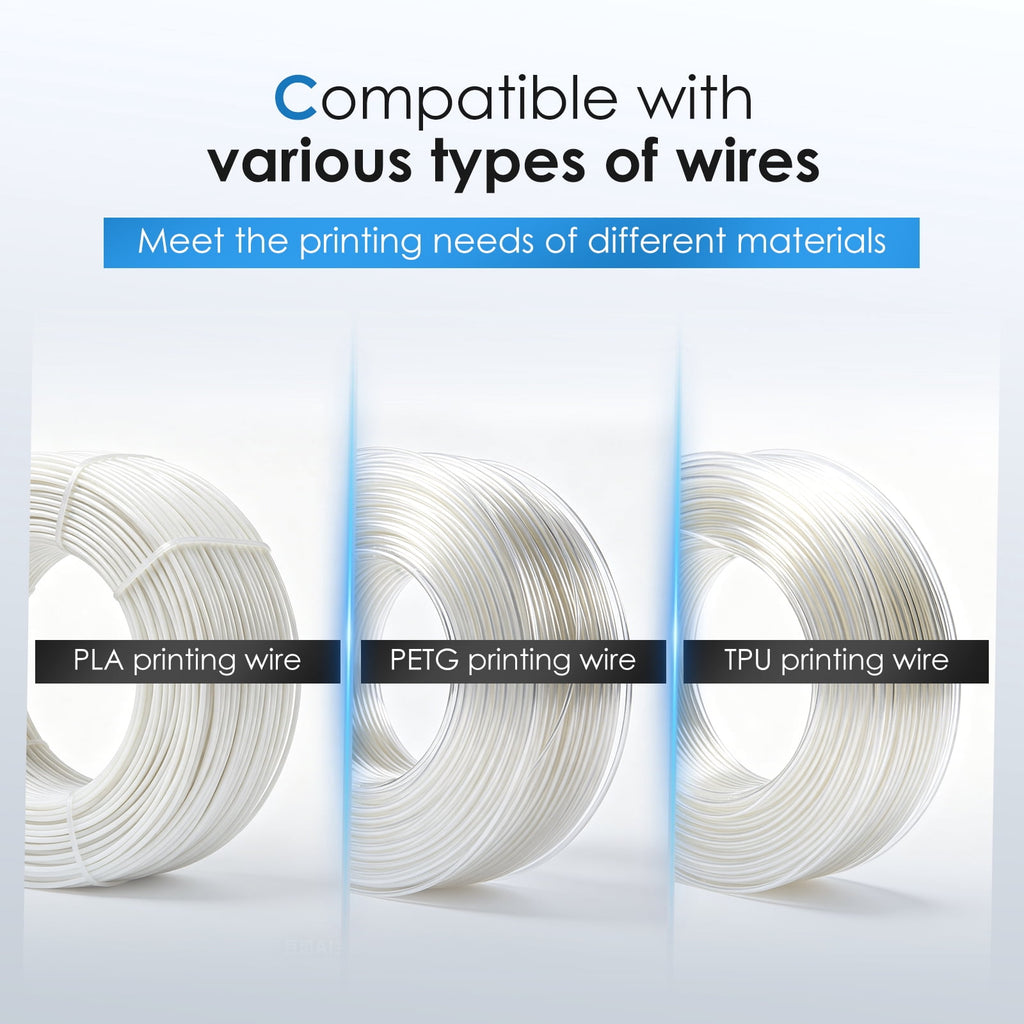 TMWEFUSC PLA 3D Printer Filaments with 2 Pieces for Bambu Lab P1S P1P