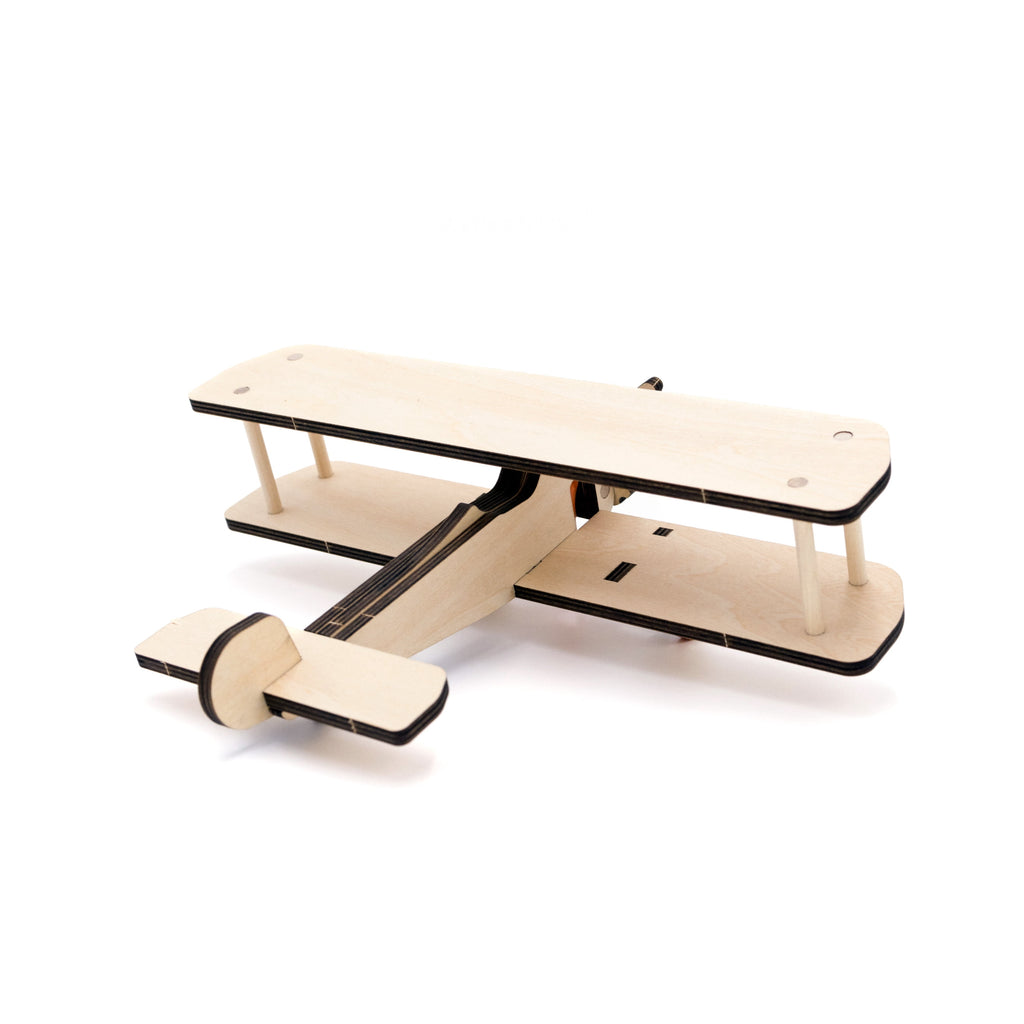 Jimmy's Workshop Biplane Beginner Woodworking Set