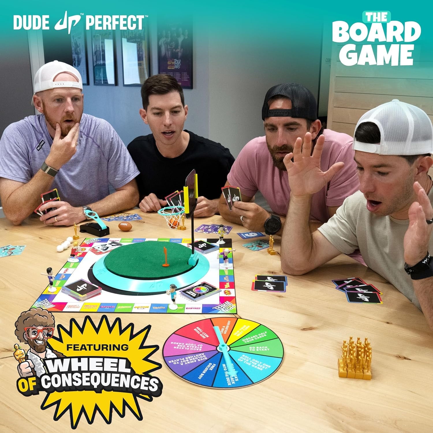 Dude Perfect The Board Game, for Kids Who Love Sports and Competitive