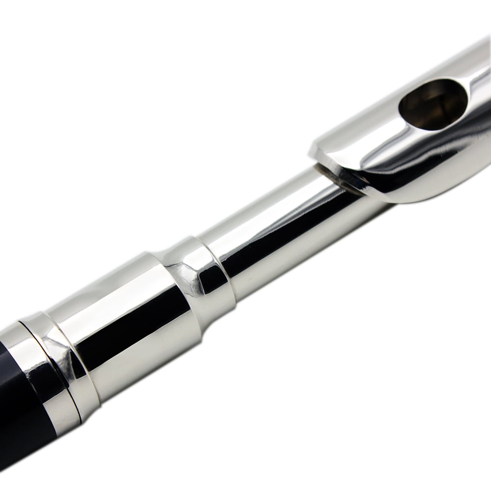 Dcenta Key of C Piccolo Flute with Polish Cloth Cleaning Stick Screwdr