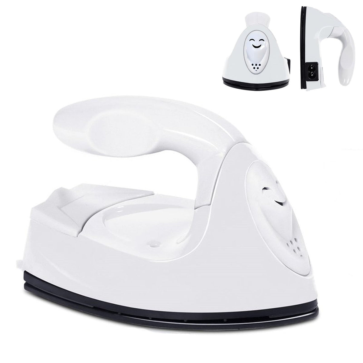 Mini Heat Press Portable Craft Iron For Fuse Beads, Black