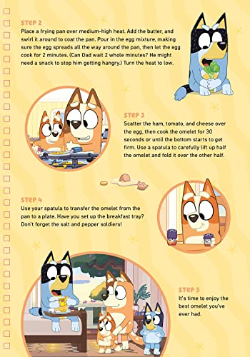 Bluey and Bingo's Fancy Restaurant Cookbook: Yummy Recipes