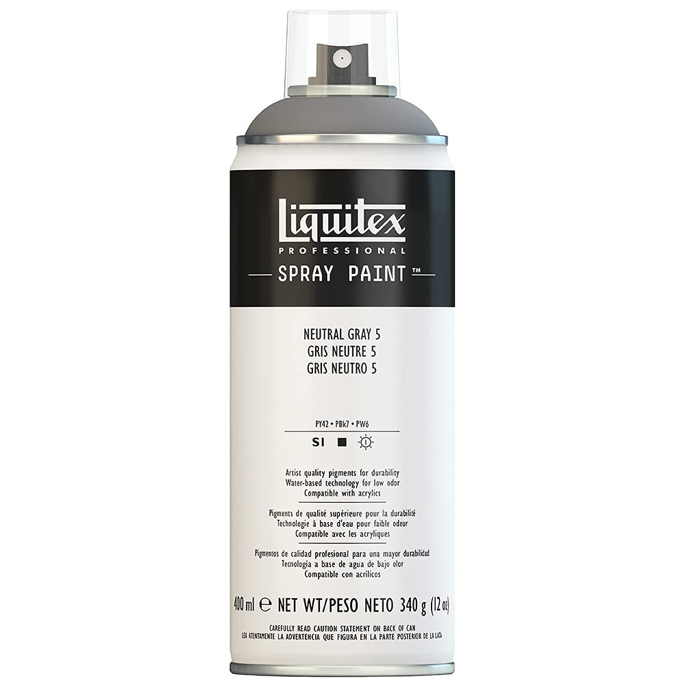 Liquitex Professional Acrylic Spray Paint – 12oz (400mL) | Matte, Low-Odor, ASTM D4236 Safe