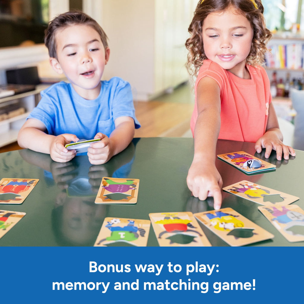 Educational Insights Raccoon Rumpus, Preschool Board Game, Matching Ac