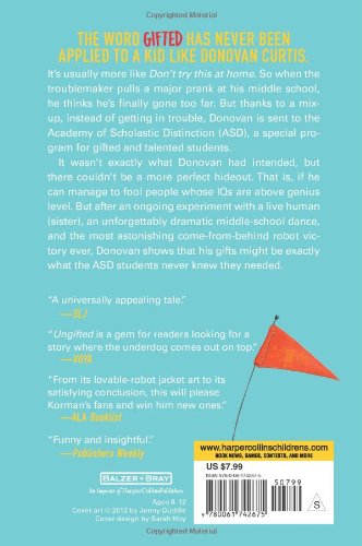 Gordon Korman: Ungifted (Ages 8–12)