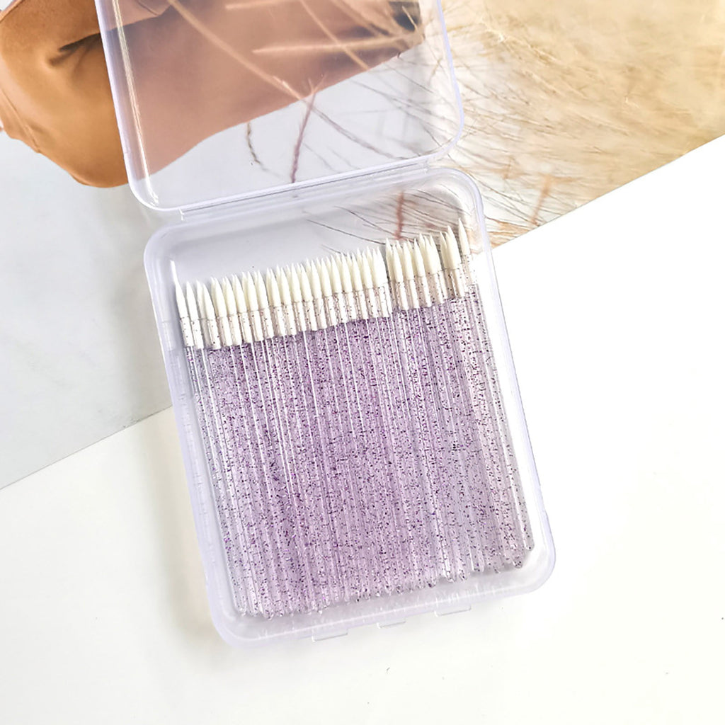 Beauos Disposable Makeup Brush, Eyeliner & Shadow Precision Tool, Sani