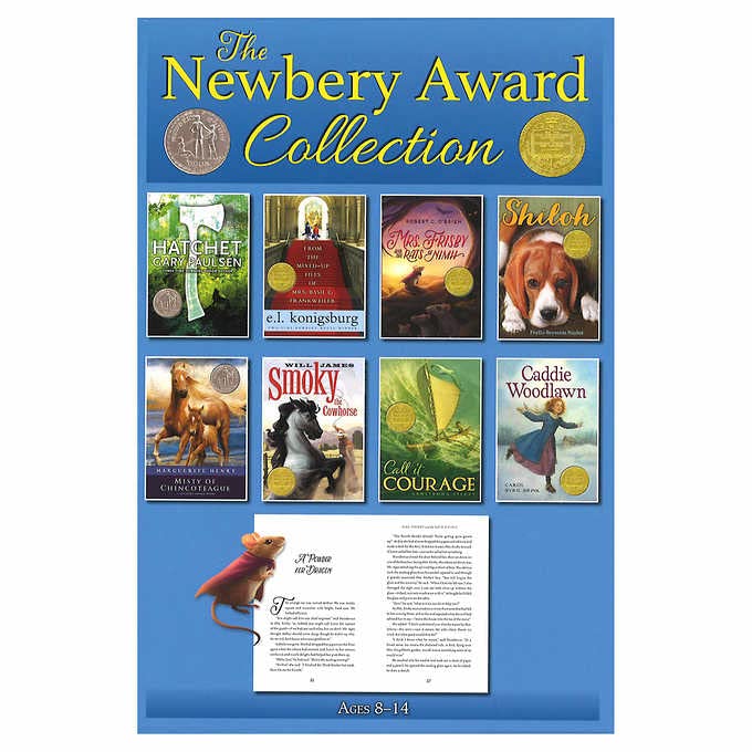 The Newbery Award Collection 8-Book Box Set, Includes Eight unforgettable Newbery Medal Winner Books, Hatchet, And More