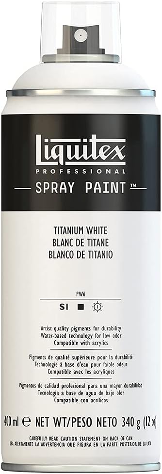 Liquitex Professional Acrylic Spray Paint – 12oz (400mL) | Matte, Low-Odor, ASTM D4236 Safe